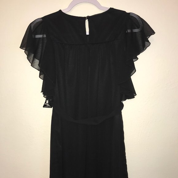 Black Sheer Dress SM - Picture 5 of 6